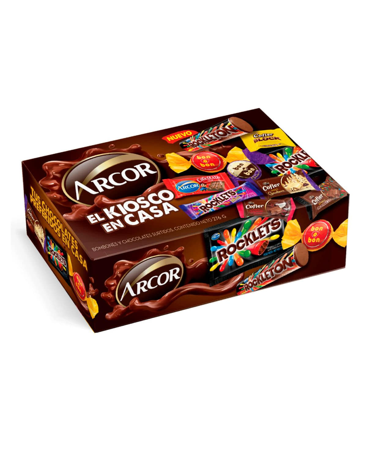 Chocolates Arcor El Kiosko en Casa caja 246 Gr